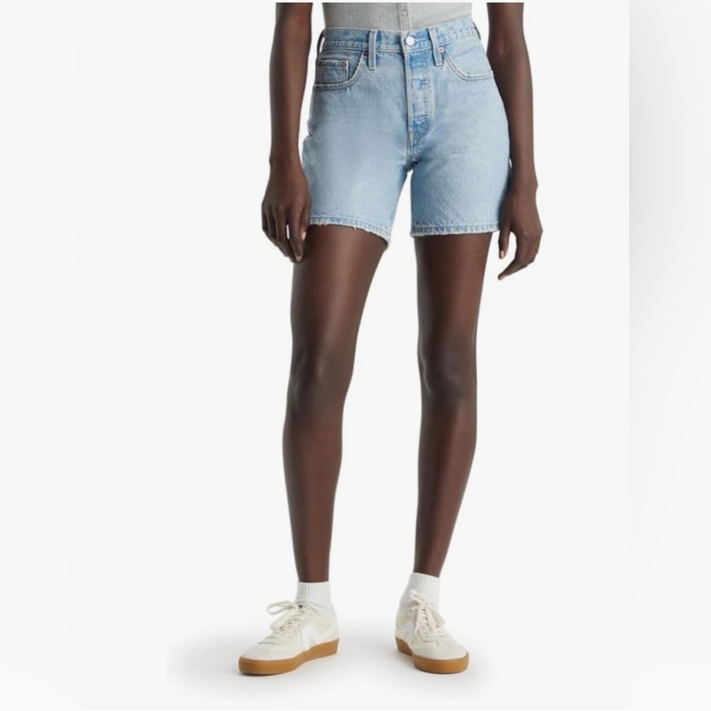Levi's Women’s 501 Mid Thigh Shorts